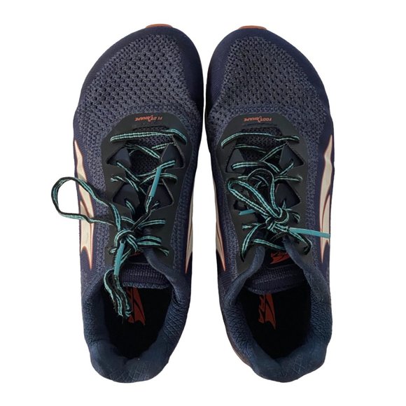 Altra Torin Plush 4 Women's ALW193K005 Navy Burgundy White Road Shoes USA 8 - Picture 7 of 12